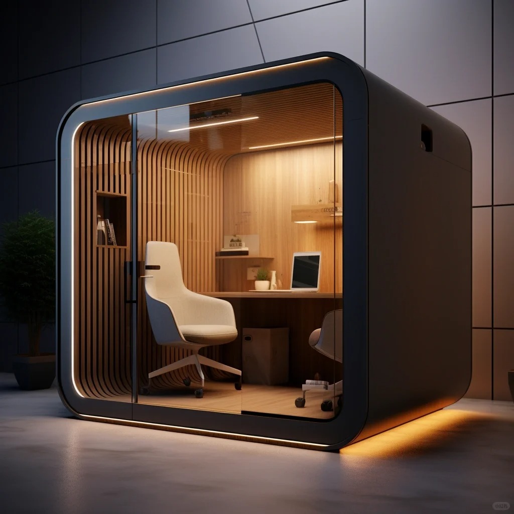 Garden Office Tiny House Indoor Living Pod Provide A Quiet Personal Space
