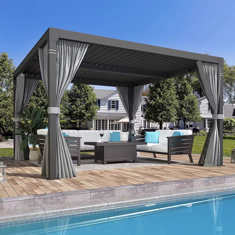 LED light waterproof aluminum profile gazebo