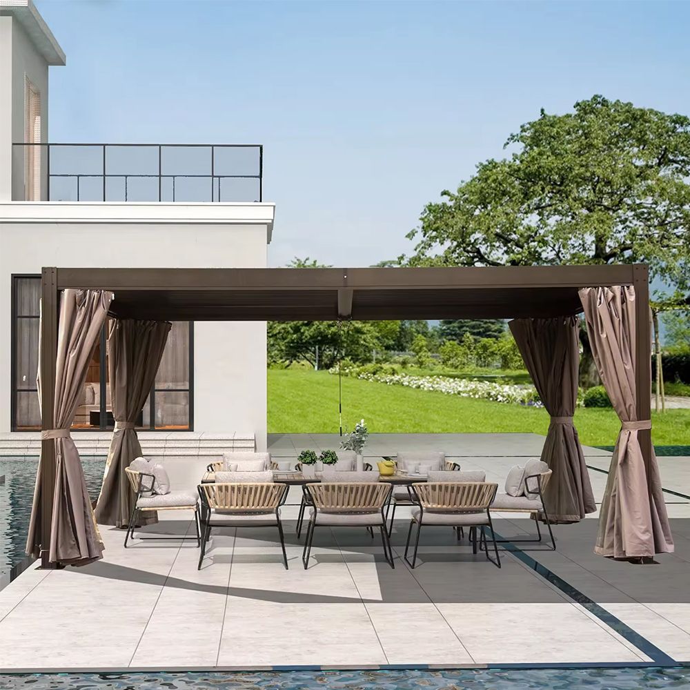 Metal steel frame gazebo garden