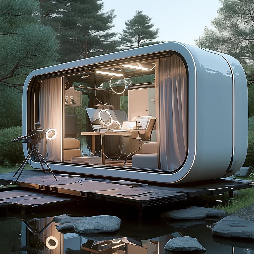 Space Cabin Outdoor Camping Hotel Fully Intelligent Cabin