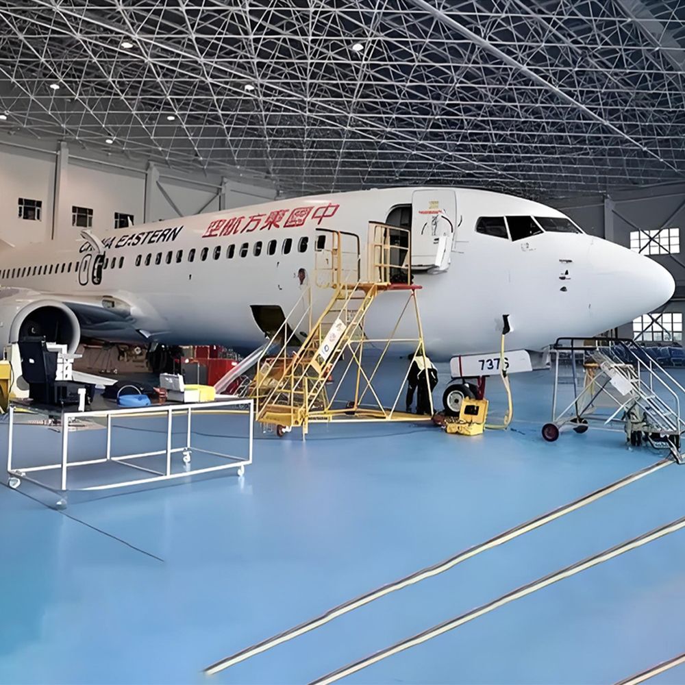 The steel hangar is really cool!
