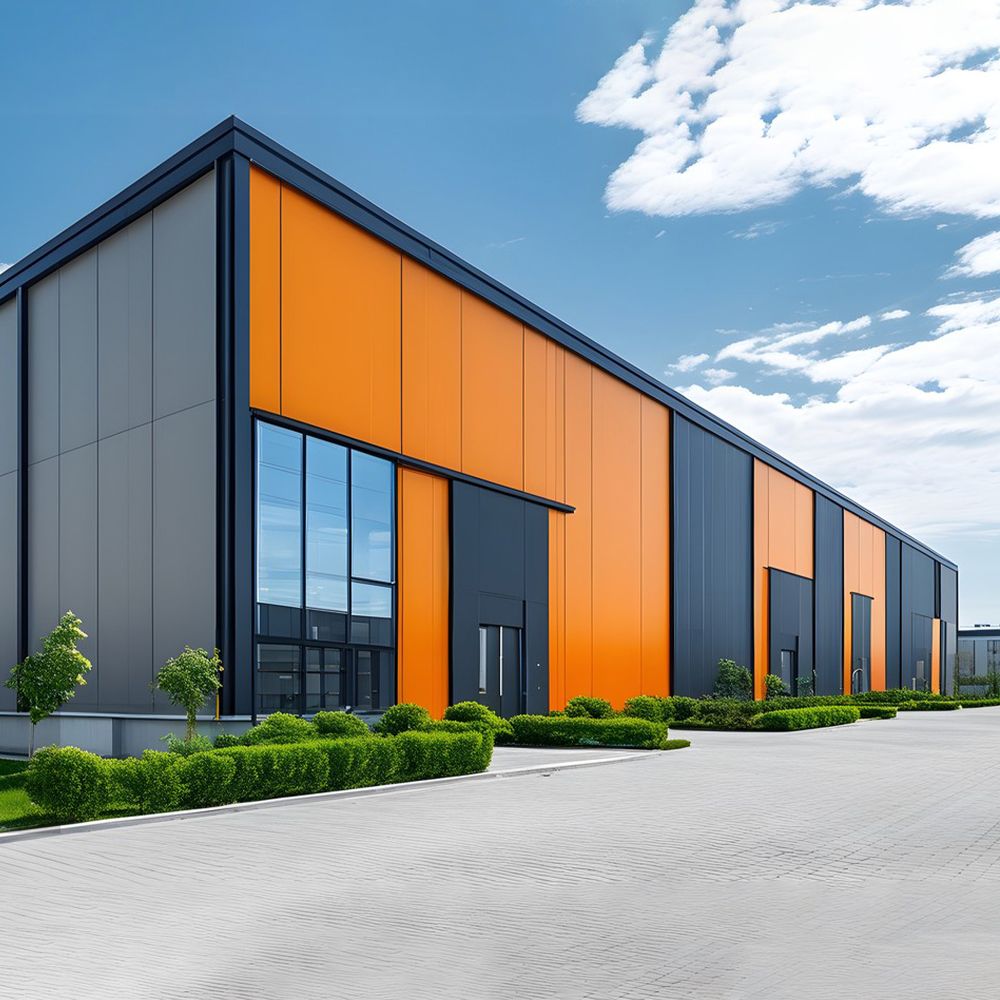 Prefabricated Steel Structure Metal Building Kit Lightweight Garage