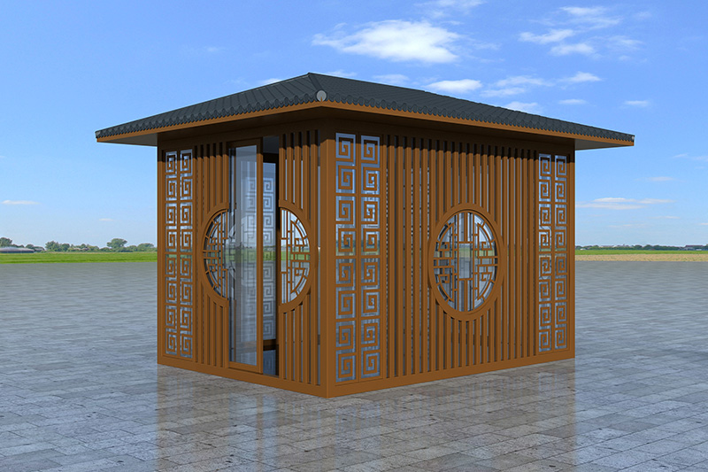 Container house Chinese shop Coffee container restaurant Mobile restaurant Prefabricated house