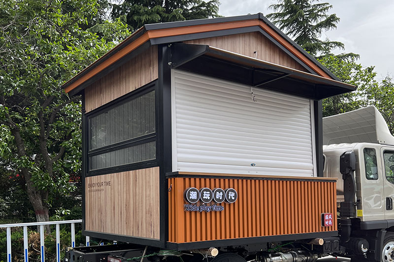 Industrial prefab houses building a house shipping container retail store container house